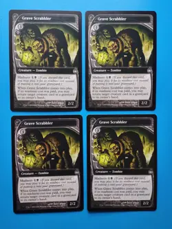 MTG 4x Grave Scrabbler x4 LP Future Sight Magic Playset - Image 1