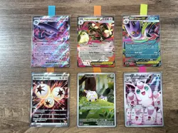 Pokemon TCG Bundle|X6 Cards| Phantasmal Flames | Double Rares, Ultra Rare & IR's - Image 1