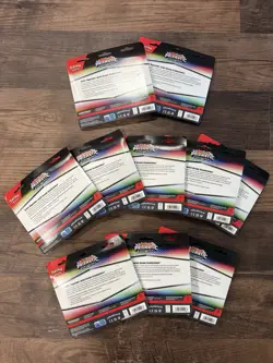 Pokemon (LOT OF 10) - Prismatic Evolutions Tech Sticker Collection - New Sealed - Image 4