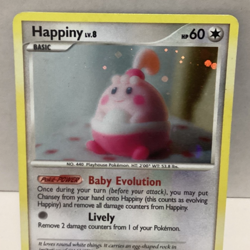 2008 Pokemon Basic Happiny Lv.8 60hp #14/17 Holo - Image 2