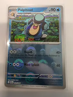 Palpitoad 020/086 NM – Poke Ball Holo – 2025 S&V TCG Pokemon White Flare - Image 1