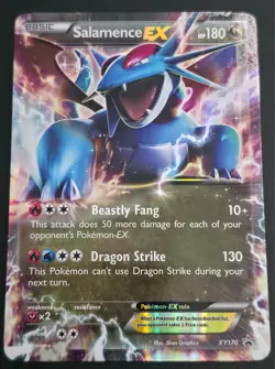 Pokemon Salamence EX XY170 Xy Promos Holo NM - Image 1