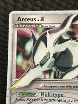 Pokemon TCG Arceus LV.X DP56 Ultra Rare Diamond & Pearl Promo DMG - Image 3