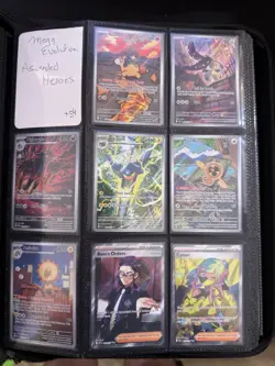 Pokemon Collection W/ Vault X Binder! Full Arts! SIR! Vintage! - Image 1