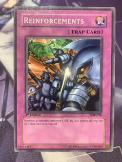 Reinforcements SDK-038 Starter Deck: Kaiba 1st Edition Yu-Gi-Oh Card - Image 1