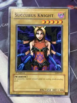 Succubus Knight LOB-117 The Legend of Blue Eyes White Dragon 1st Edition - Image 1