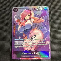 ***FOIL Vinsmoke Reiju OP06-068 Full Art The Best (PRB-01)* One Piece Kid Icarus - Image 1