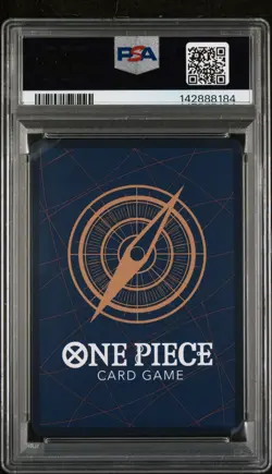 2025 One Piece OP13 EN Monkey D Luffy Wanted Alternate Art #118 PSA 10 GEM MINT - Image 2