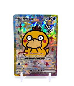 PSYDUCK ART READ DESCRIPTION BELOW HOLO PSYDUCK Card PSYDUCK Pokemon Card - Image 1