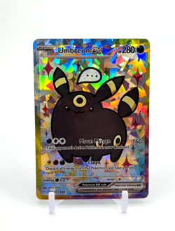 UMBREON ART Card READ DESCRIPTION BELOW HOLO UMBREON Card UMBREON Pokemon Card - Image 1
