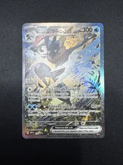 Greninja ex 132 Pokemon Scarlet & Violet Black Star Promo Card Nm/M - Image 1