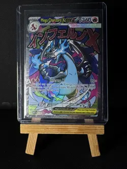 Pokemon TCG Mega Charizard X EX MEP EN 023 UPC Promo Card - Image 1