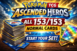 Ascended Heroes - Pokemon - All 153 Normal Cards - Start your set! - Image 1