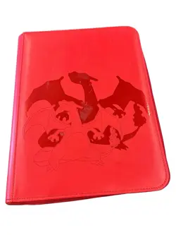 Ultra Pro Elite Series Red Charizard Zipper 9-Pocket Binder Fits 360 Cards 74427161613 - Image 1