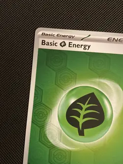 POKEMON TCG: SHROUDED FABLE LEAF ENERGY REVERSE HOLO CARD NM/M - Image 4