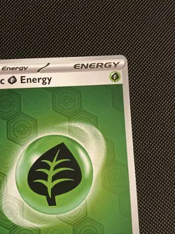 POKEMON TCG: SHROUDED FABLE LEAF ENERGY REVERSE HOLO CARD NM/M - Image 5