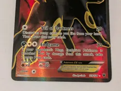 Pokemon Card TCG Umbreon-EX Fates Collide Holo Card 119/124 Full Art Ultra Rare - Image 2