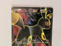 Pokemon Card TCG Umbreon-EX Fates Collide Holo Card 119/124 Full Art Ultra Rare - Image 3
