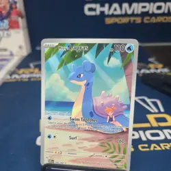 Pokemon TCG Holo Misty's Lapras Card NM IR 194/182 Sv10: Destined Rivals - Image 1