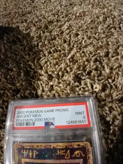 Ancient Mew 1 Miscellaneous Cards & Products Holo psa 9 movie promo - Image 3
