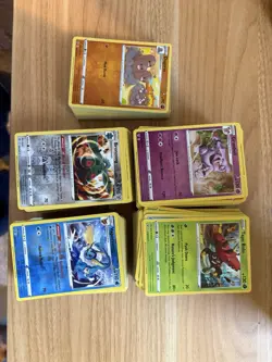 450 Pokemon ALL Holographic Cards - Holo/Reverse Holos Bulk Lot - Image 1