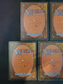 5x Ice Age #343 Plains Mixed Condition Basic Land Mana Magic MTG White Lot - Image 4