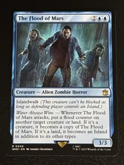 MTG Universes Beyond: Doctor Who The Flood of Mars 0045 NM Rare - Image 1