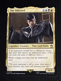 MTG Universes Beyond: Doctor Who The Valeyard 0165 NM Rare - Image 1