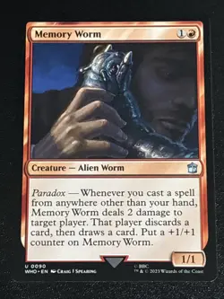 MTG Universes Beyond: Doctor Who Memory Worm 0090 NM - Image 1