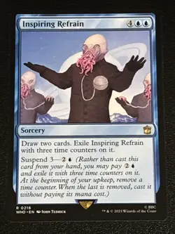 MTG Universes Beyond: Doctor Who Inspiring Refrain 0216 NM Rare - Image 1