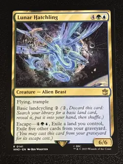 MTG Universes Beyond: Doctor Who Lunar Hatchling 0141 NM Rare - Image 1