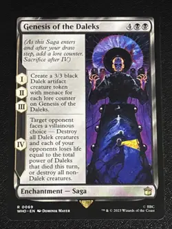 MTG Universes Beyond: Doctor Who Genesis of the Daleks 0069 NM Rare - Image 1