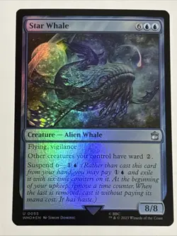 MTG Universes Beyond: Doctor Who Star Whale Foil 0055 NM - Image 1