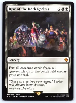 Rise of the Dark Realms - Commander: FINAL FANTASY - MTG - Near Mint - Image 1