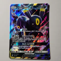 Umbreon GX 80/149 SM Base Set Ultra Rare Holo Pokemon TCG English Card - Image 1