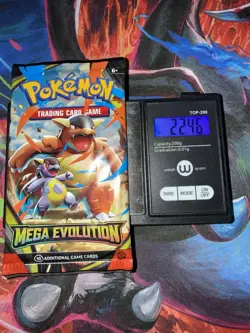 Pokemon Mega Evolution HEAVY 22.47! Sleeved Booster Pack - Image 1