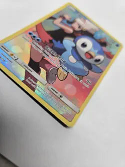 Pokemon Piplup Holo Full Art Cosmic Eclipse Secret Rare Card 239/236 - Image 2