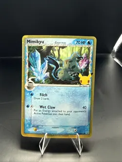 Pokemon TCG Celebrations Mimikyu SWSH136 Holo Rare Promo Card NM - Image 2