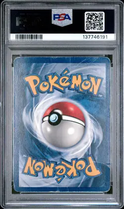 1999 POKEMON FOSSIL 1ST ED #4 DRAGONITE-HOLO PSA 1 - Image 2