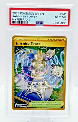 Jamming Tower - Pokemon (2025) Destined Rivals #243 - Secret Hyper Rare - Image 1