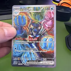Palafin ex 151/131 - Prismatic Evolutions - Illustration Rare - Pokemon TCG - Image 1