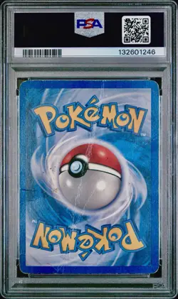 Pokemon Dark Dragonite Team Rocket 1st Edition Holo Rare #5 PSA 1 Swirl - Image 2
