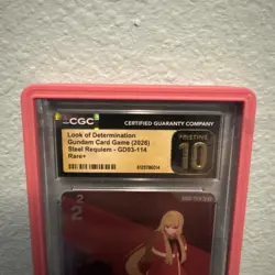 Look Of Determination R+ Alt GD03-114 Gundam TCG Card Foil Steel Requiem ✅🆕 - Image 2