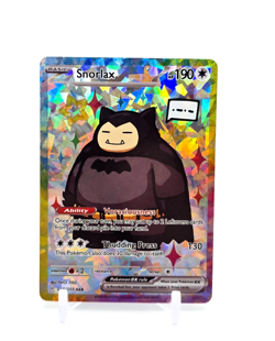 SNORLAX ART READ DESCRIPTION BELOW HOLO SNORLAX Card SNORLAX Pokemon Card - Image 1