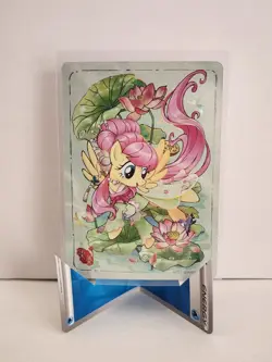 My Little Pony Kayou Friendship Eternal TCG Moon Edition 1 SGR Fluttershy CARD - Image 1