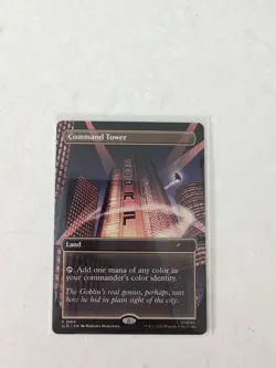 MTG Command Tower (1989) *Non-Foil* Secret Lair: Spider-Man MT/NM Free Ship - Image 1