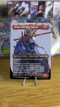 Firion, Wild Rose Warrior [Borderless] 0386 Magic Final Fantasy Regular - Image 1