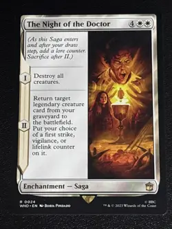 MTG Universes Beyond: Doctor Who The Night of the Doctor 0024 NM Rare - Image 1