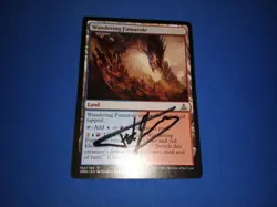 MTG Magic Wandering Fumarole Signed Artist Proof Sketch Florian Gesincourt OGW - Image 1