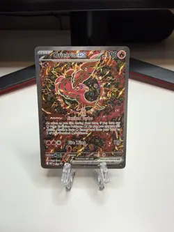 Pokemon Oricorio Ex MEP 024 Promo Card Mega Charizard X UPC Phantasmal Flames! - Image 1